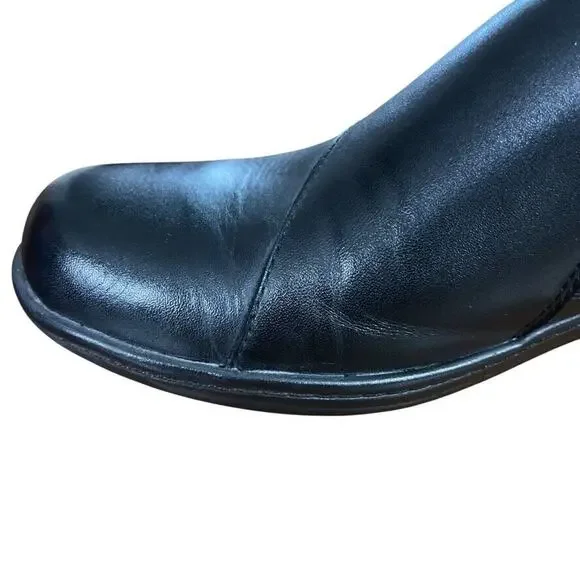 Clarks Black Leather Mules - Picture 5 of 16